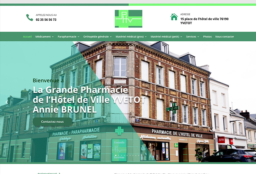  Site internet Pharmacie 